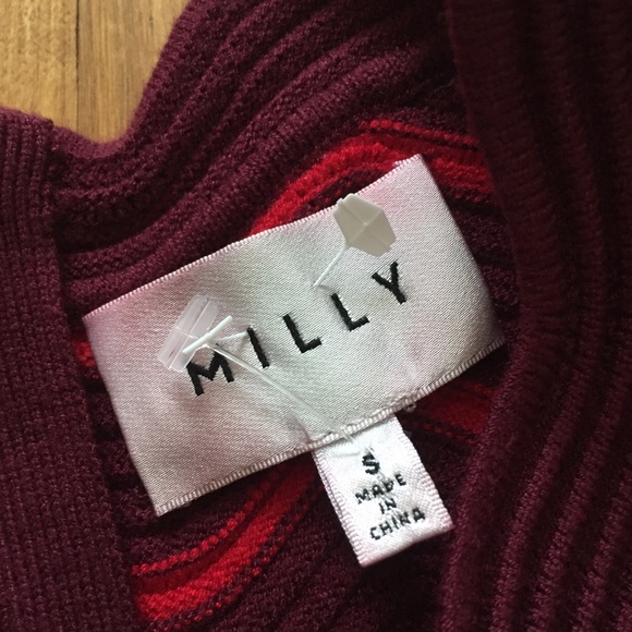 Milly Zigzag Knit Midi Dress - Picture 7 of 8